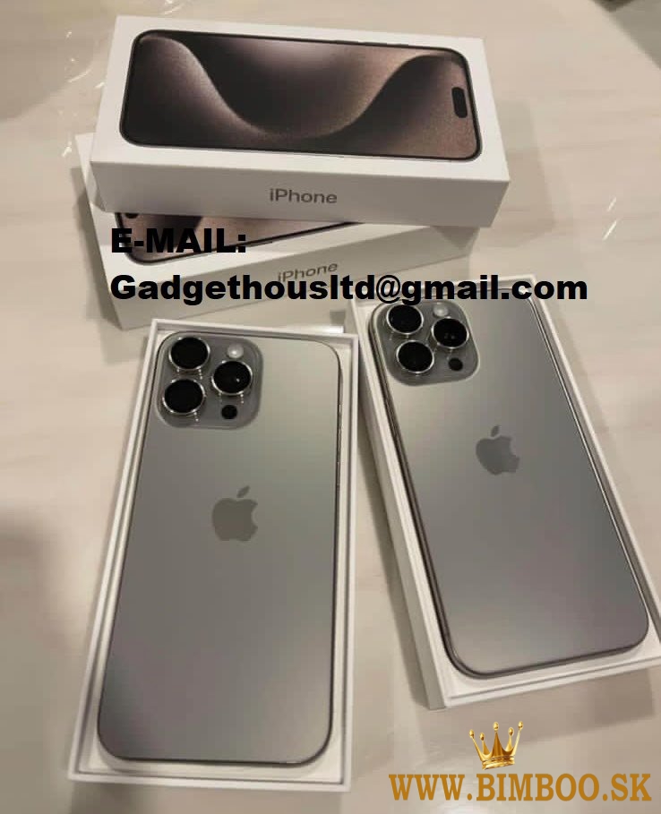 Original, Neverlock Apple iPhone 15 Pro Max, iPhone 15 Pro, iPhone 15, iPhone 15 Plus 