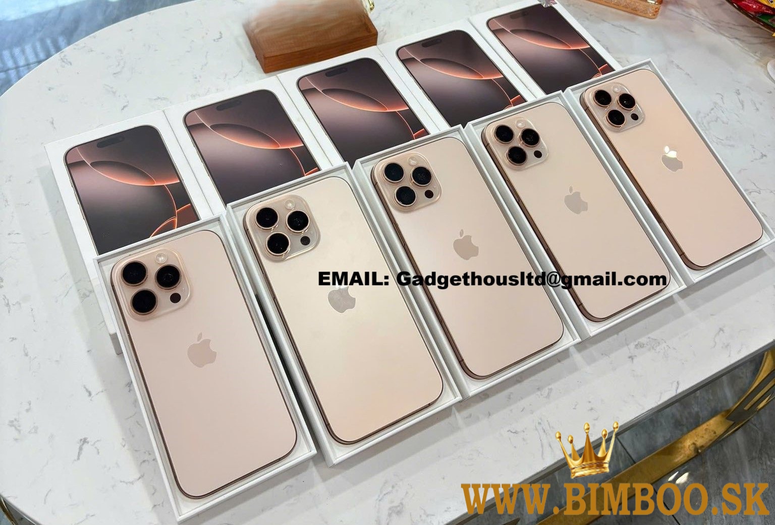 Apple iPhone 16 Pro = 550EUR, iPhone 16 Pro Max = 650EUR, iPhone 16 = 420EUR, iPhone 16 Plus 450EUR