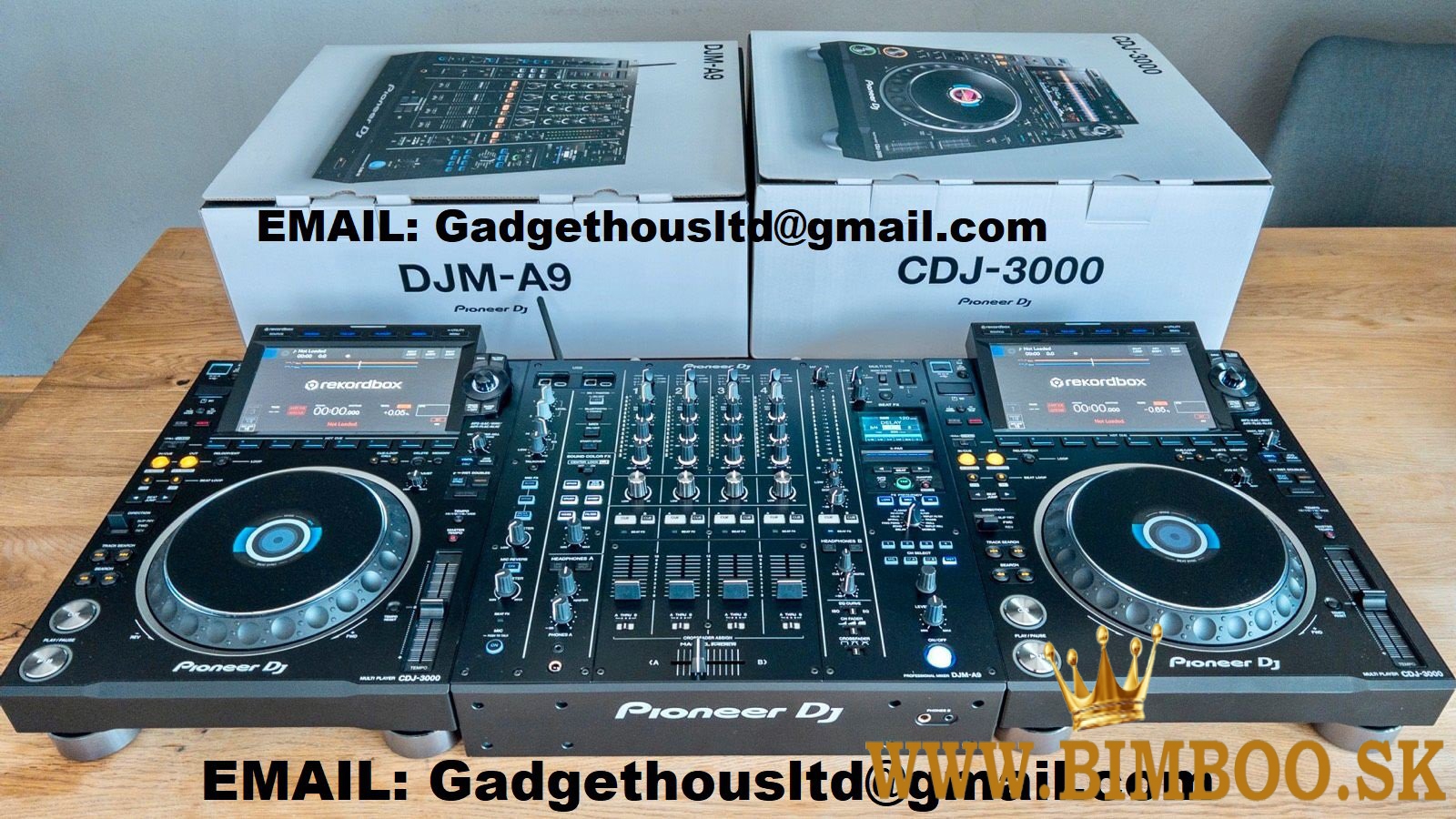 Pioneer CDJ-3000, Pioneer DJM-A9 , Pioneer CDJ-2000NXS2, Pioneer DJM-900NXS2, Pioneer DJM-V10-LF