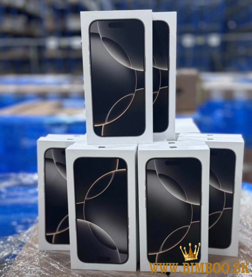 Apple iPhone 16 Pro 128GB = 650 EUR , iPhone 16 Pro Max 256GB = 750 EUR, iPhone 16 128GB = 500 EUR