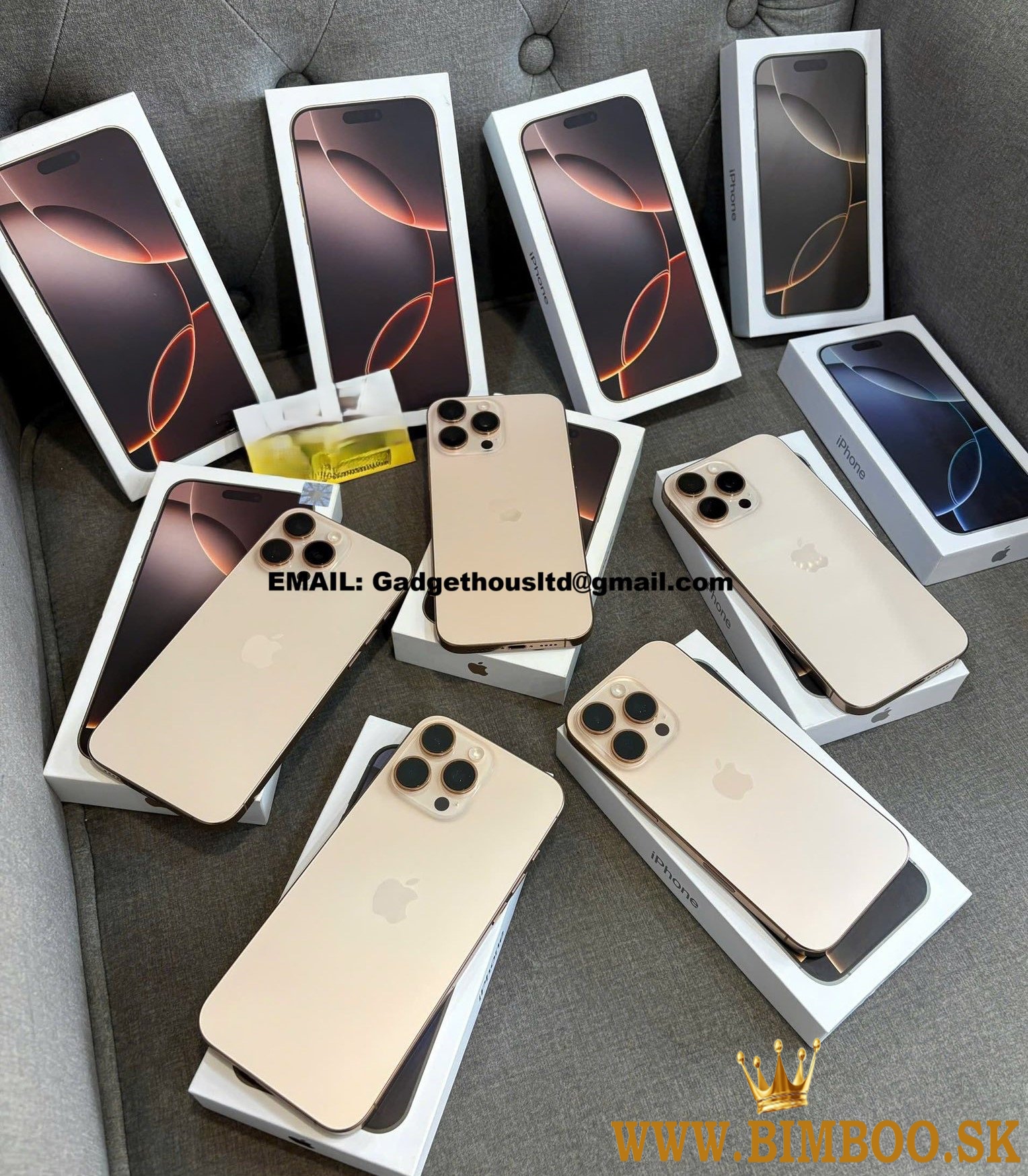 Apple iPhone 16 Pro = 550EUR, iPhone 16 Pro Max = 650EUR, iPhone 16 = 420EUR, iPhone 16 Plus 450EUR