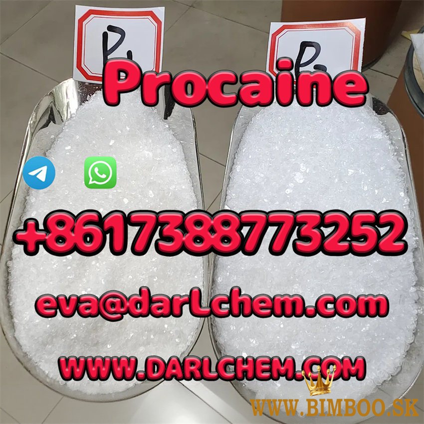 Procaine crystals Powder 59-46-1 99% Purity Medical Raw Powder Materials Safe Clearence 100%
