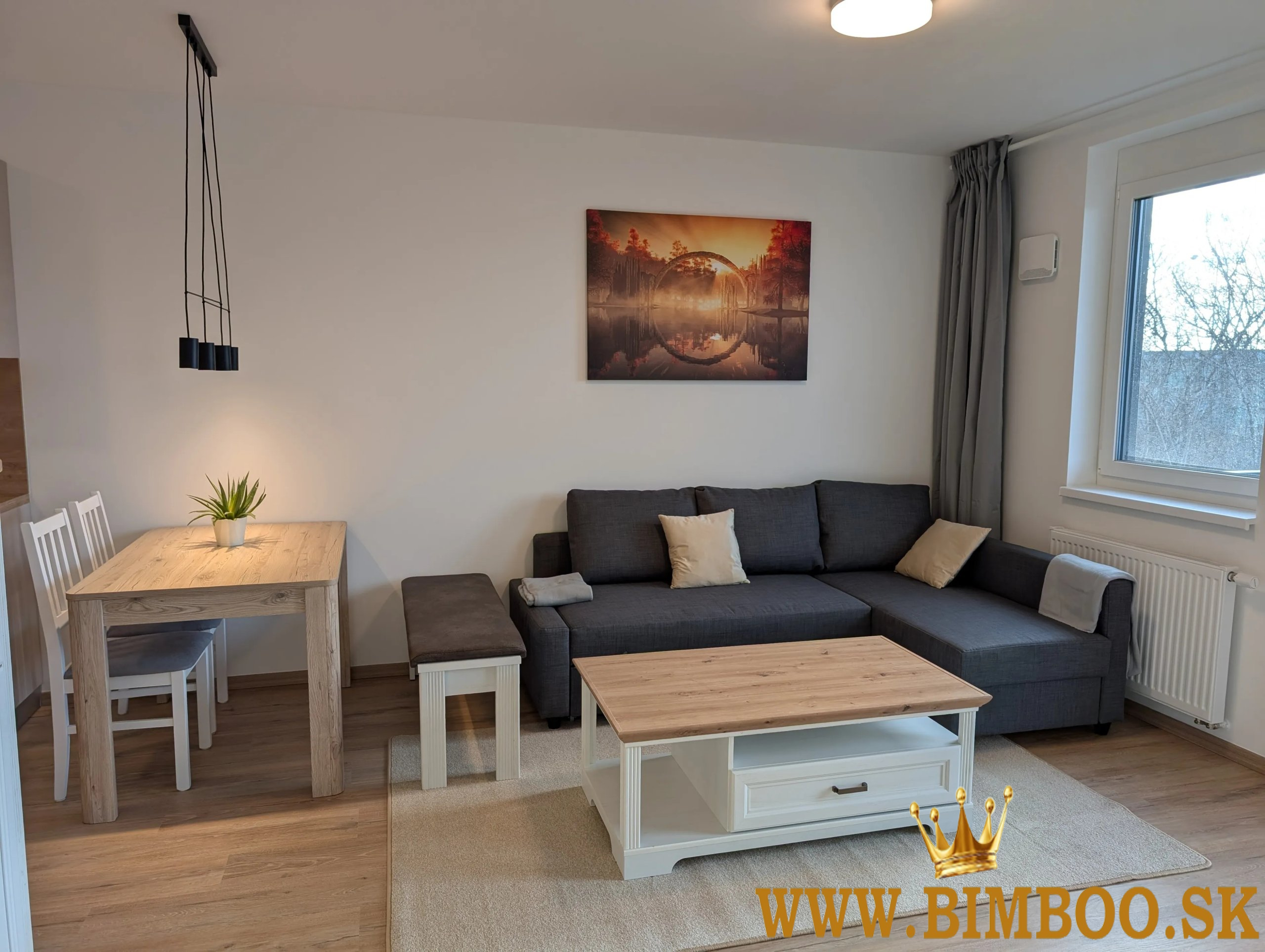  Nový klimatizovaný 2-izbový byt s balkónom – projekt NUPPU