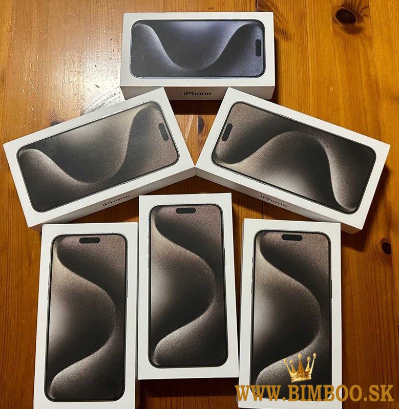Apple iPhone 15 Pro cena 700 EUR, iPhone 15 Pro Max cena 800 EUR, iPhone 15 cena 530 EUR