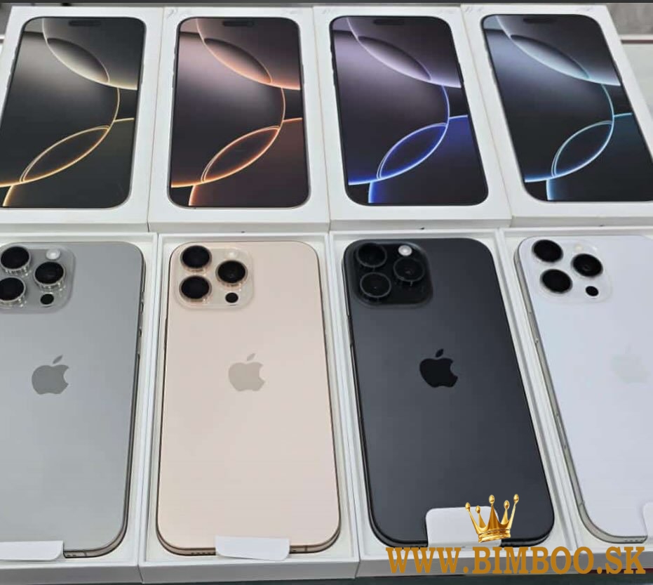 Apple iPhone 16 Pro = 550EUR, iPhone 16 Pro Max = 650EUR, iPhone 16 = 420EUR, iPhone 16 Plus 450EUR