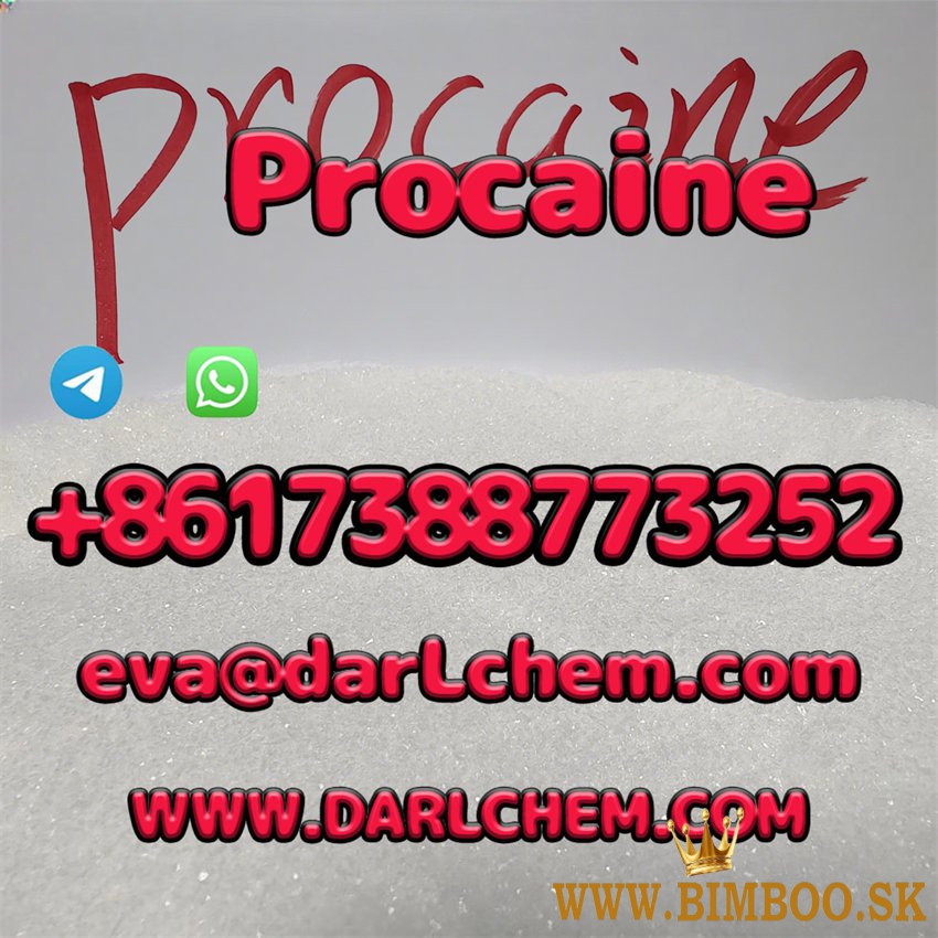 Procaine crystals Powder 59-46-1 99% Purity Medical Raw Powder Materials Safe Clearence 100%