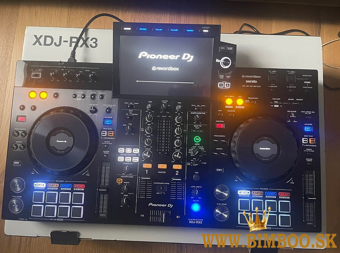 AlphaTheta OMNIS-DUO , AlphaTheta XDJ-AZ,  AlphaTheta DDJ-GRV6, Pioneer OPUS-QUAD, Pioneer XDJ-RX3