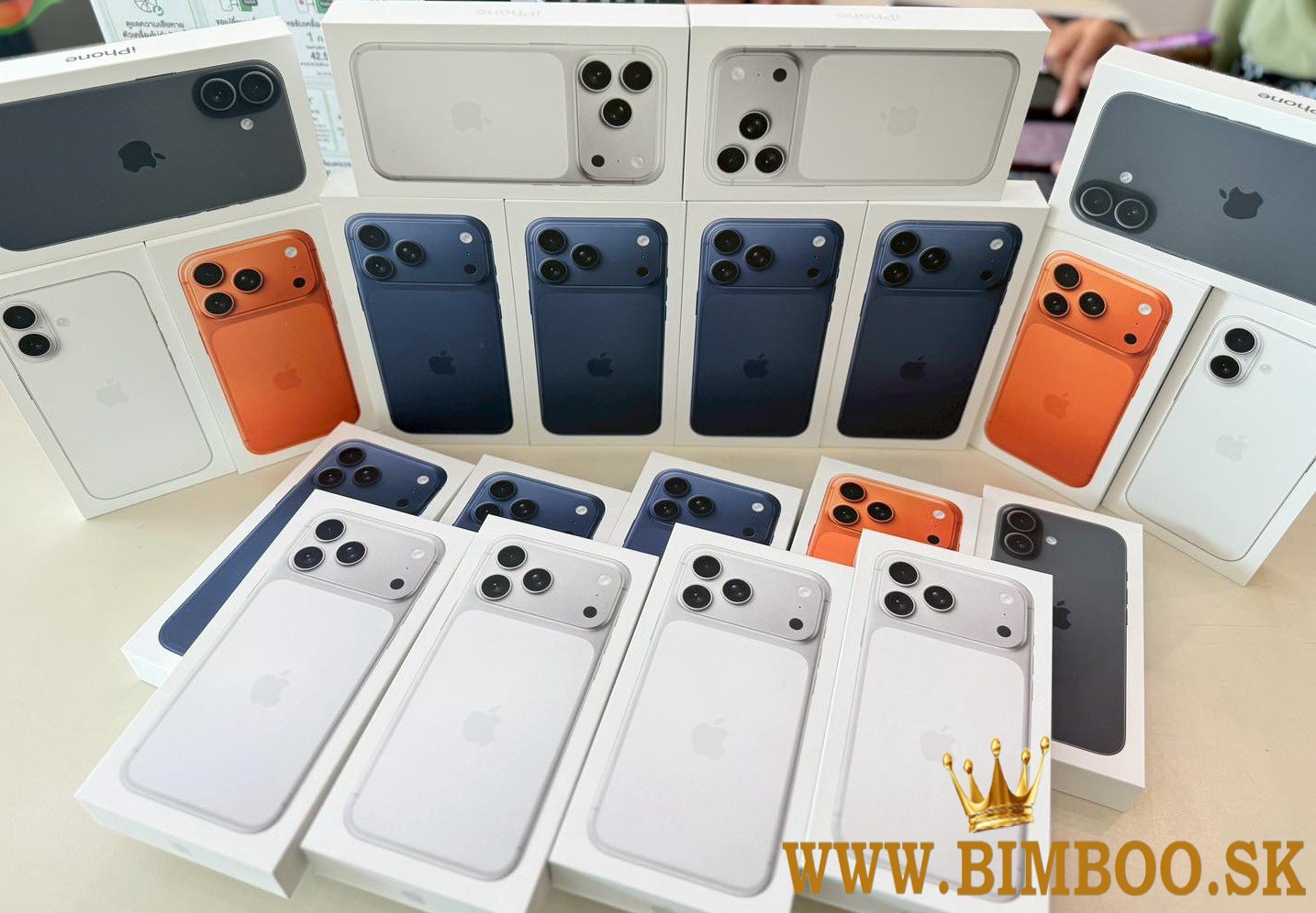 Predaj nových, originálnych Apple iPhone 17, 17 Pro, 17 Pro Max, iPhone Air,  16 Pro, 16 Pro Max