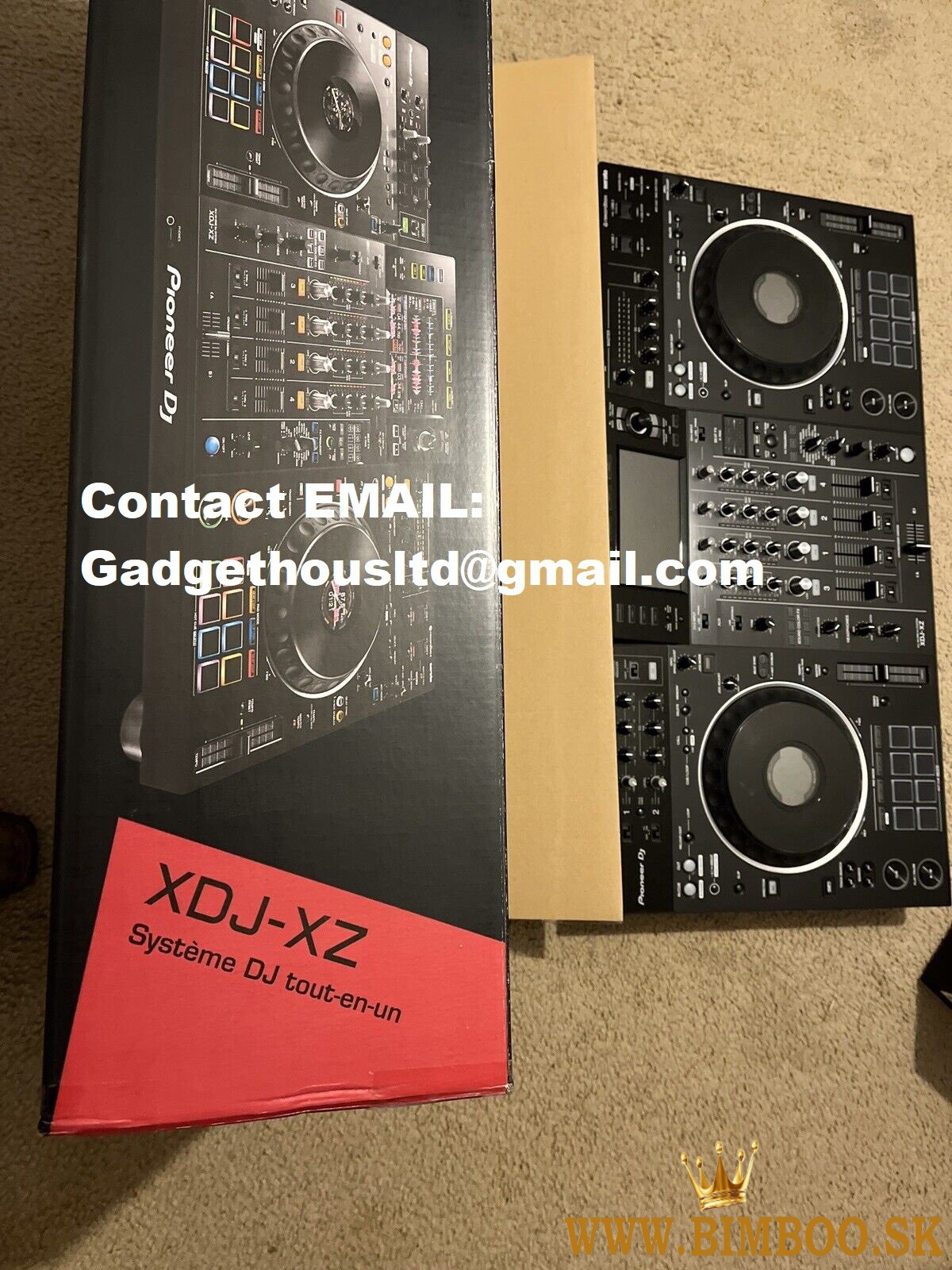 Pioneer DJ XDJ-RX3, Pioneer XDJ-XZ, Pioneer DJ OPUS-QUAD, Pioneer DDJ-FLX10 DJ ovladač