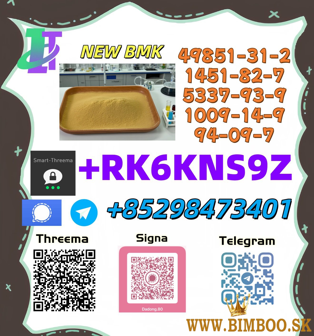 High Purity for 5449-12-7 & 28578-16-7