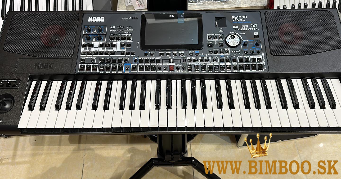 Korg Pa5X, Korg Pa4X, Korg Pa4X MG2 Edition, Korg Pa3X , Korg Pa1000 MG Edition, Korg PA-1000