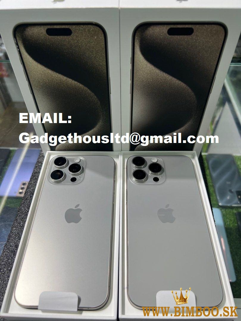 Apple iPhone 15 Pro cena 700 EUR, iPhone 15 Pro Max cena 800 EUR, iPhone 15 cena 530 EUR