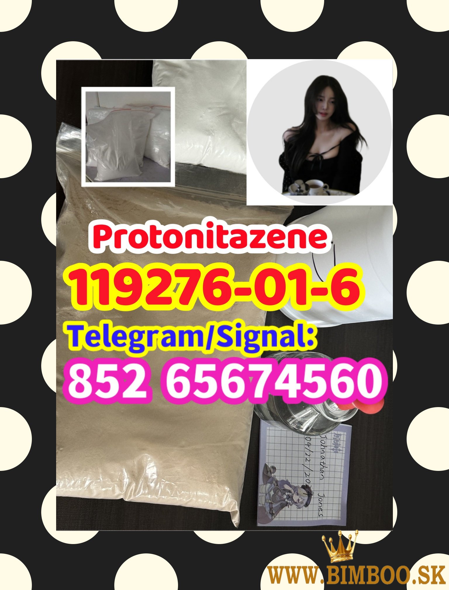 Predám CAS 119276-01-6 Protonitazene (h 