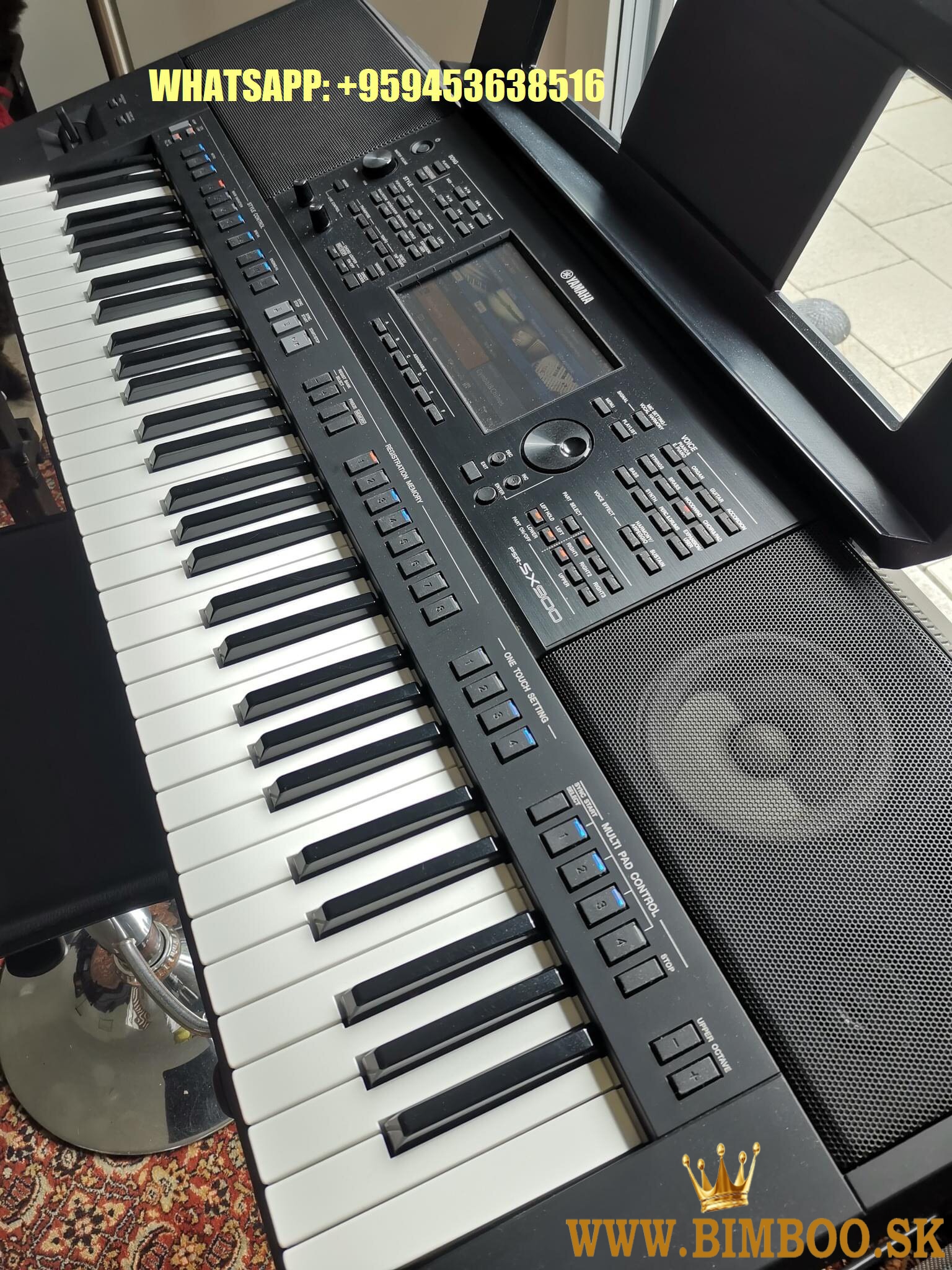 Yamaha Genos2 76 kláves XXL, Yamaha Genos XXL, Yamaha Tyros5, Yamaha MODX8+, Yamaha PSR-SX900/ PSR-A