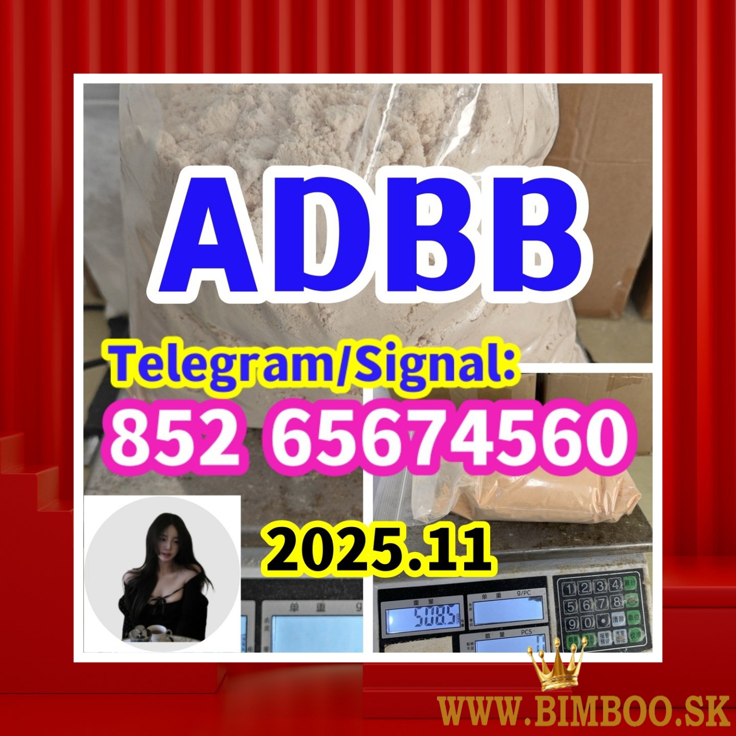  Predám supply 5CL-ADB-A 5CLADB 