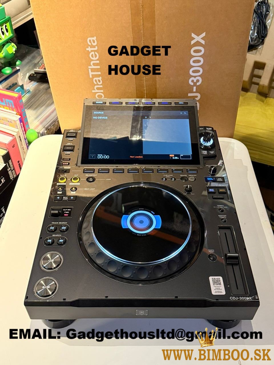 AlphaTheta OMNIS-DUO , AlphaTheta XDJ-AZ,  AlphaTheta DDJ-GRV6, Pioneer OPUS-QUAD, Pioneer XDJ-RX3