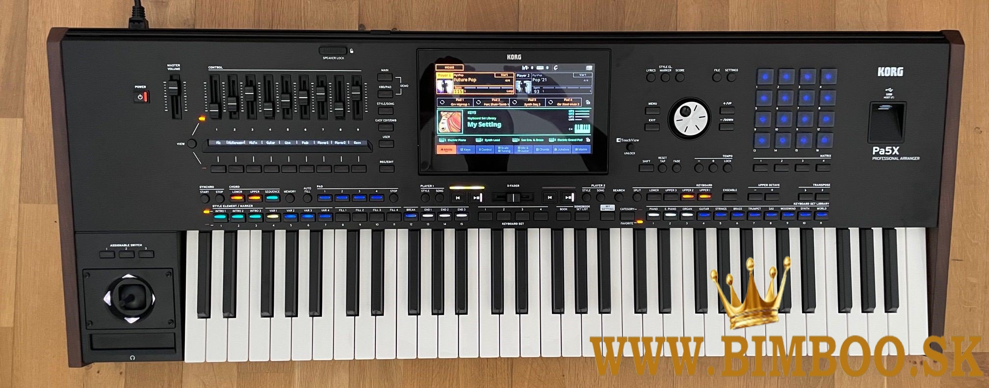 Korg Pa5X, Korg Pa4X, Korg Pa3X ,  Korg PA-1000, Yamaha Genos2 76-key, Yamaha Genos ,  Yamaha Tyros5