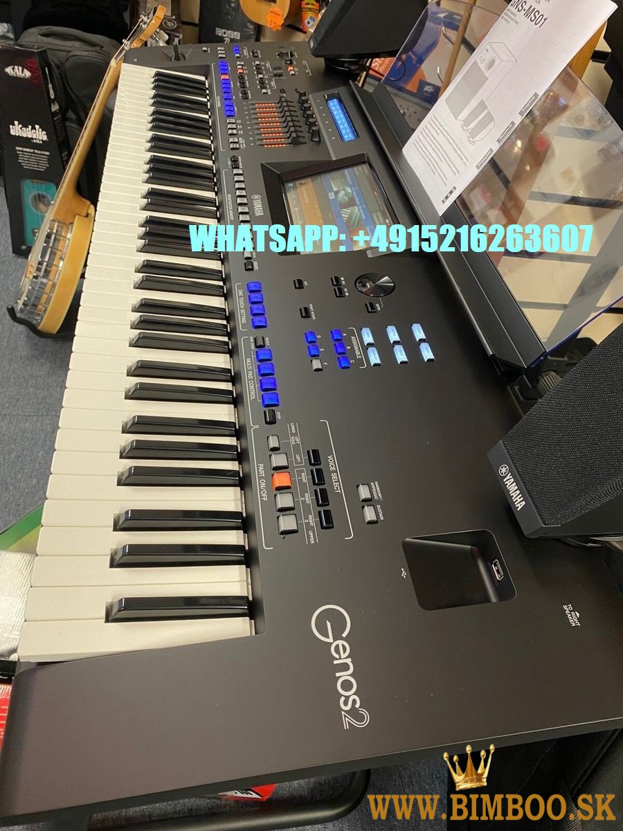 Yamaha Genos2 76 kláves XXL, Yamaha Genos XXL, Yamaha Tyros5, Yamaha MODX8+, Yamaha PSR-SX900/ PSR-A