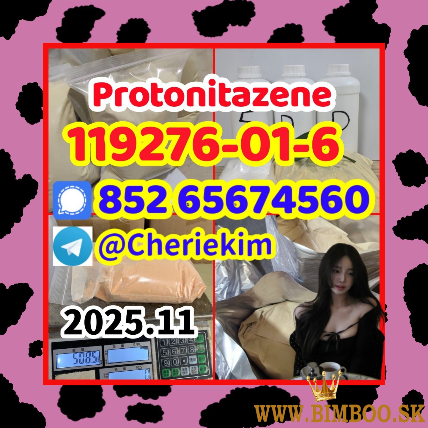 Predám CAS 119276-01-6 Protonitazene (h 