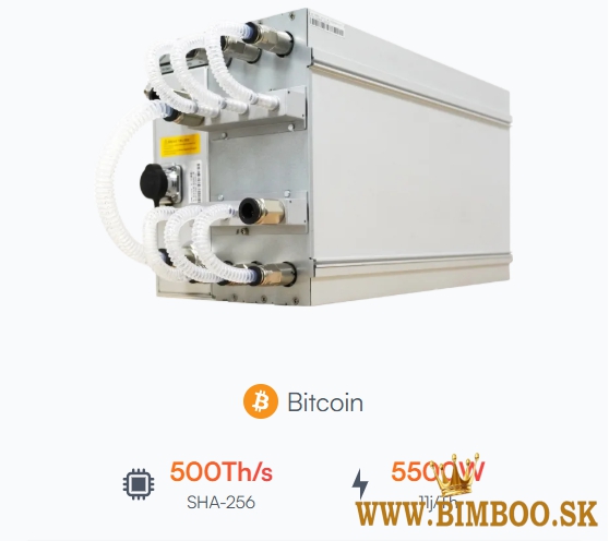 Bitmain Antminer S21 XP+ Hyd (500Th/s) SHA256 BTC asic Miner