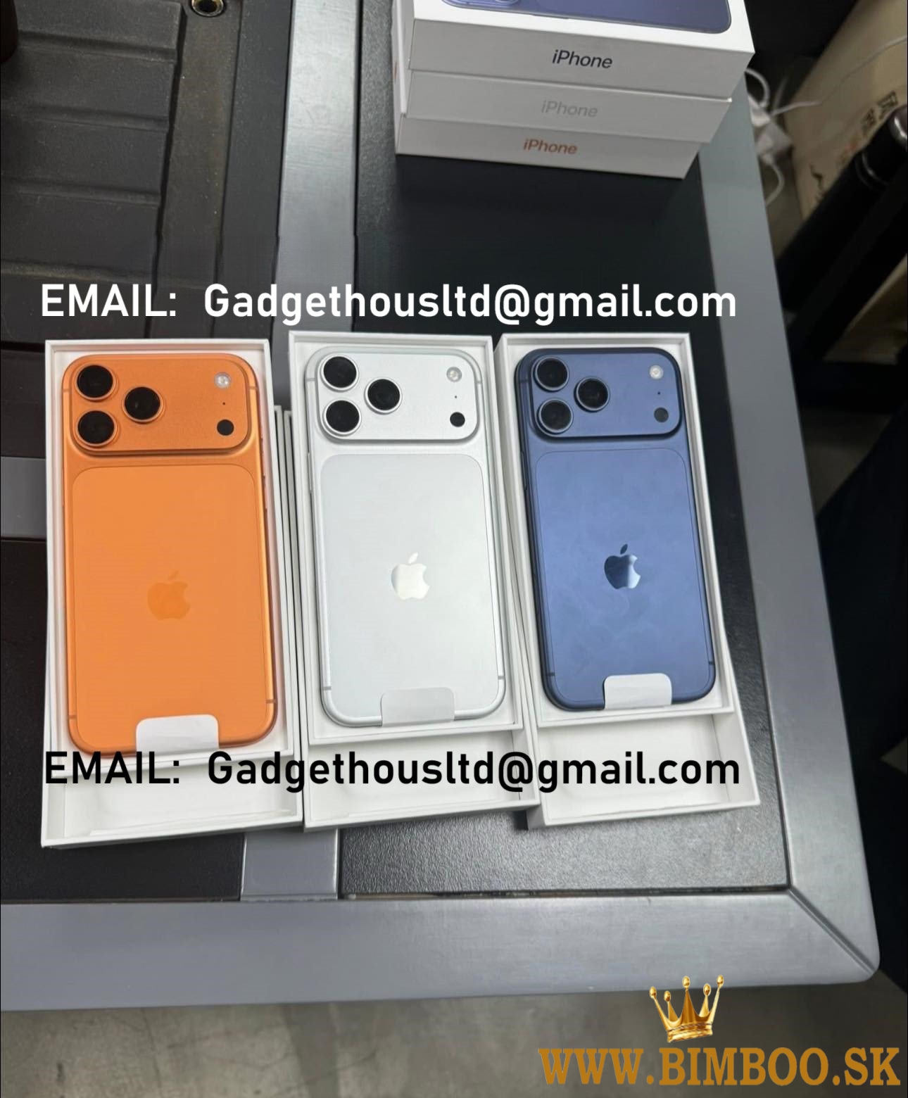 Originál Apple iPhone 17 Pro Max, iPhone 17 Pro, iPhone 17, iPhone Air, iPhone 16 Pro Max
