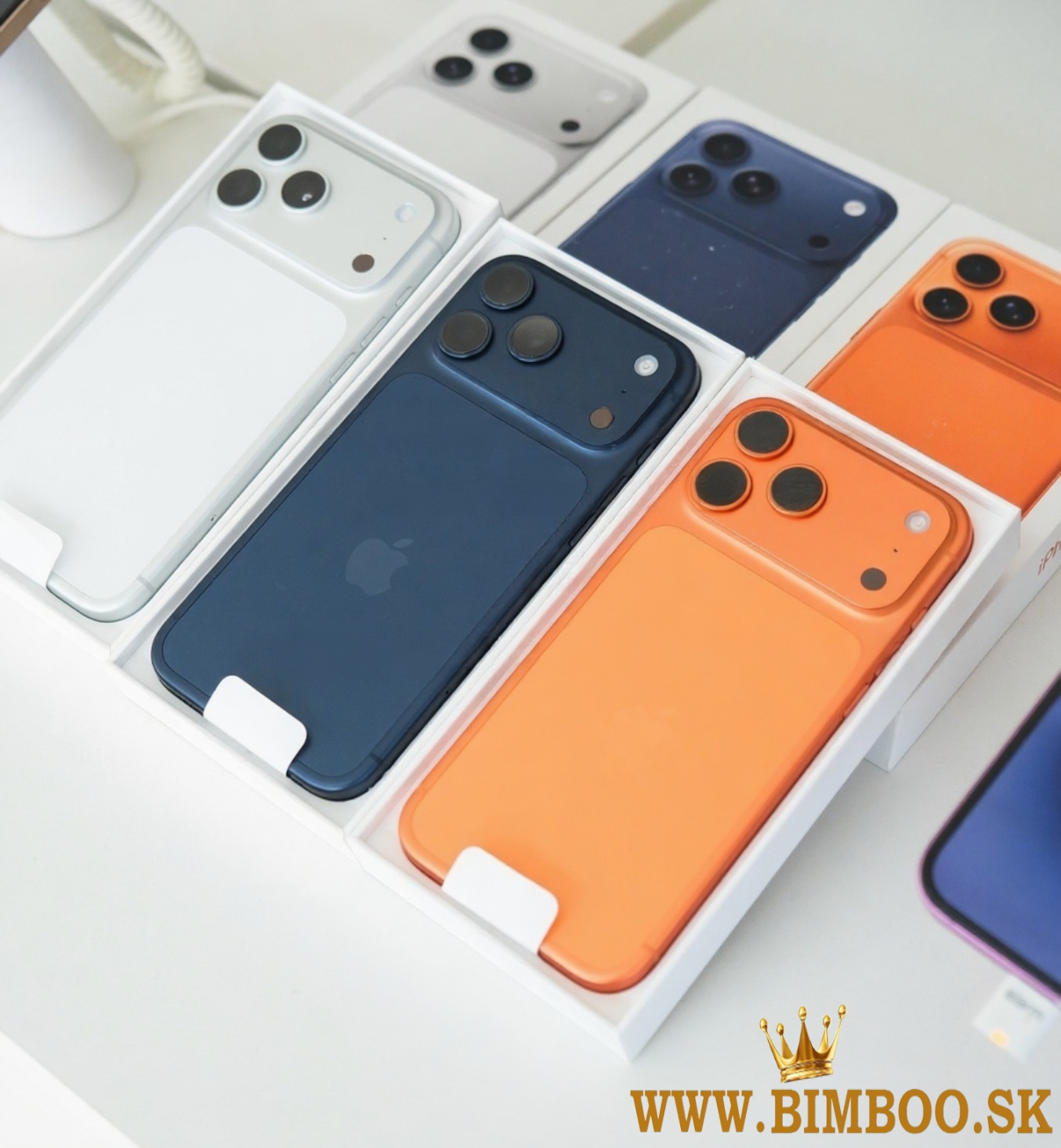 Originál Apple iPhone 17 Pro Max, iPhone 17 Pro, iPhone 17, iPhone Air, iPhone 16 Pro Max