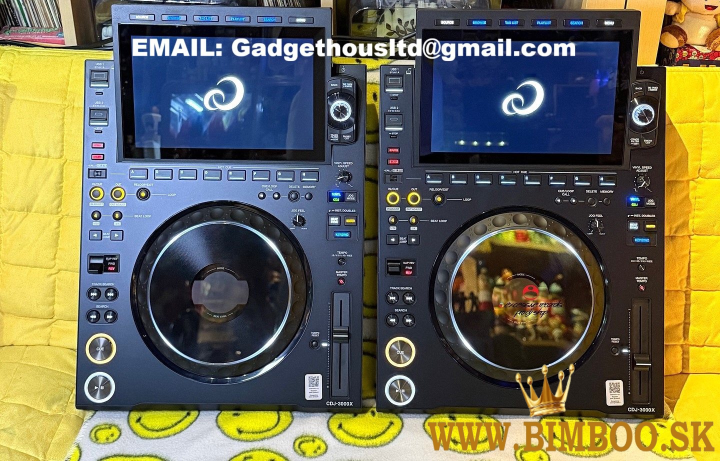 AlphaTheta OMNIS-DUO , AlphaTheta XDJ-AZ,  AlphaTheta DDJ-GRV6, Pioneer OPUS-QUAD, Pioneer XDJ-RX3