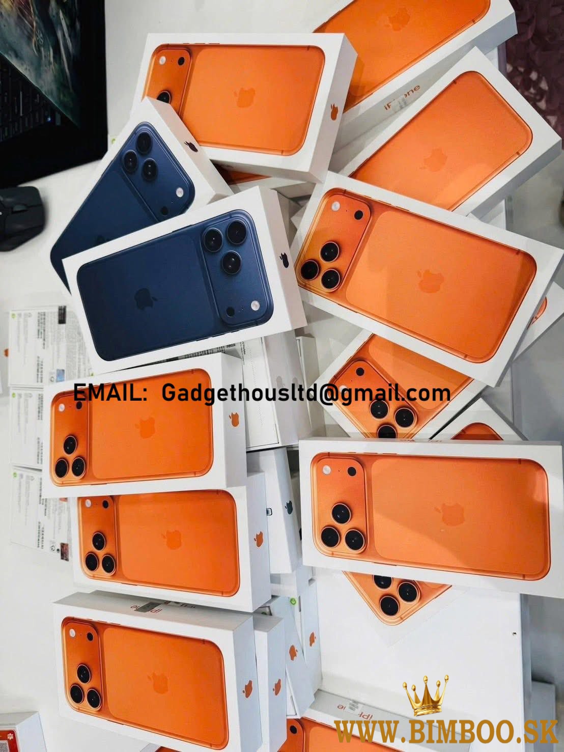 Originál Apple iPhone 17 Pro Max, iPhone 17 Pro, iPhone 17, iPhone Air, iPhone 16 Pro Max
