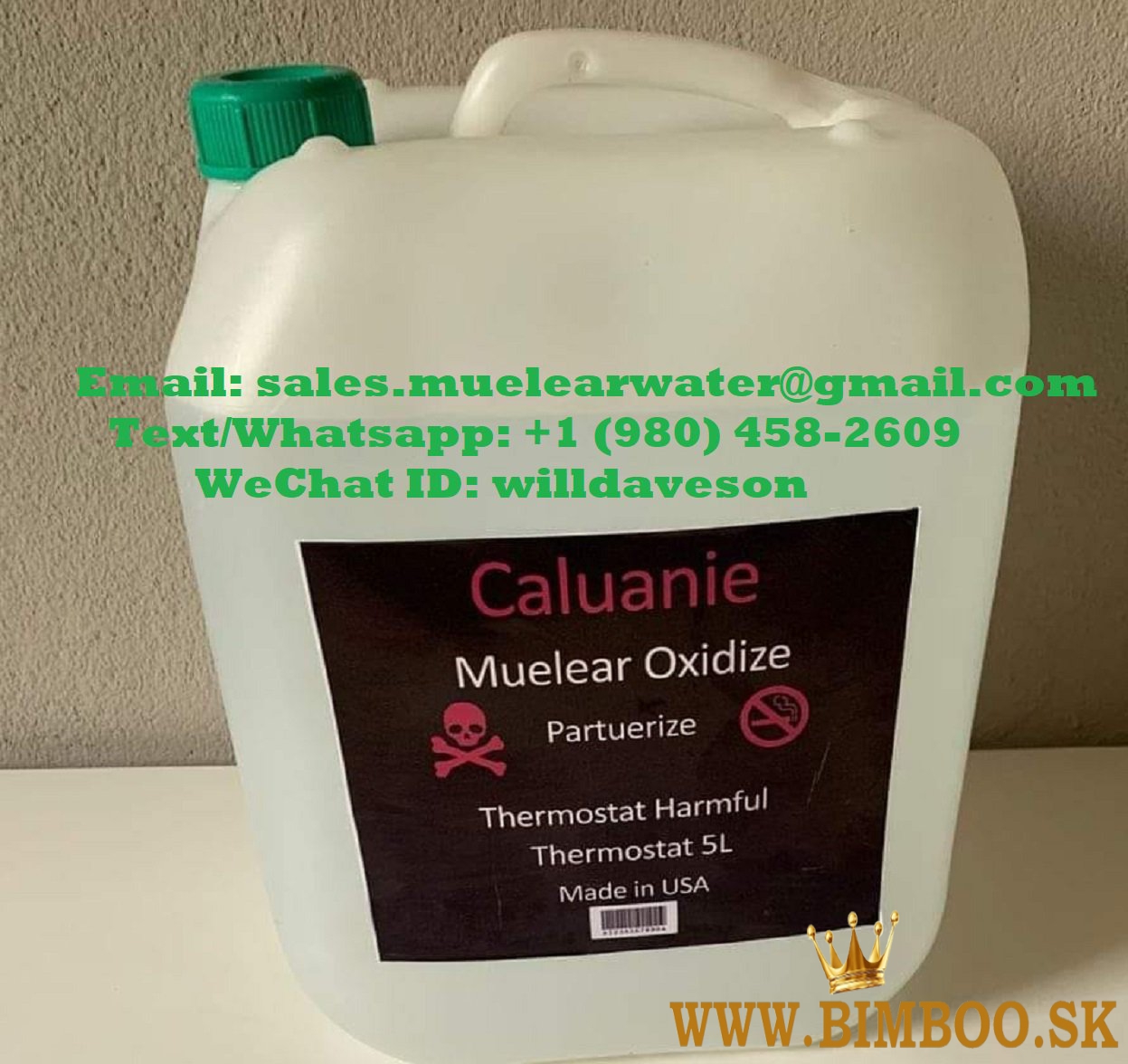 Oxidize Caluanie for discount supply