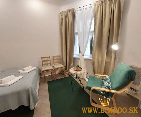 Prenájom garsónky v centre Bratislavy – oproti Eurovei „