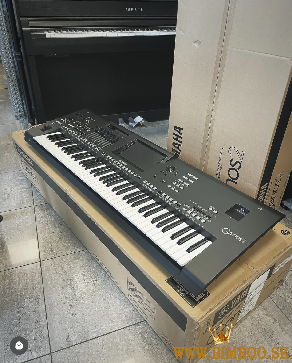 Yamaha Genos2 76 kláves XXL, Yamaha Genos XXL, Yamaha Tyros5, Yamaha MODX8+, Yamaha PSR-SX900/ PSR-A