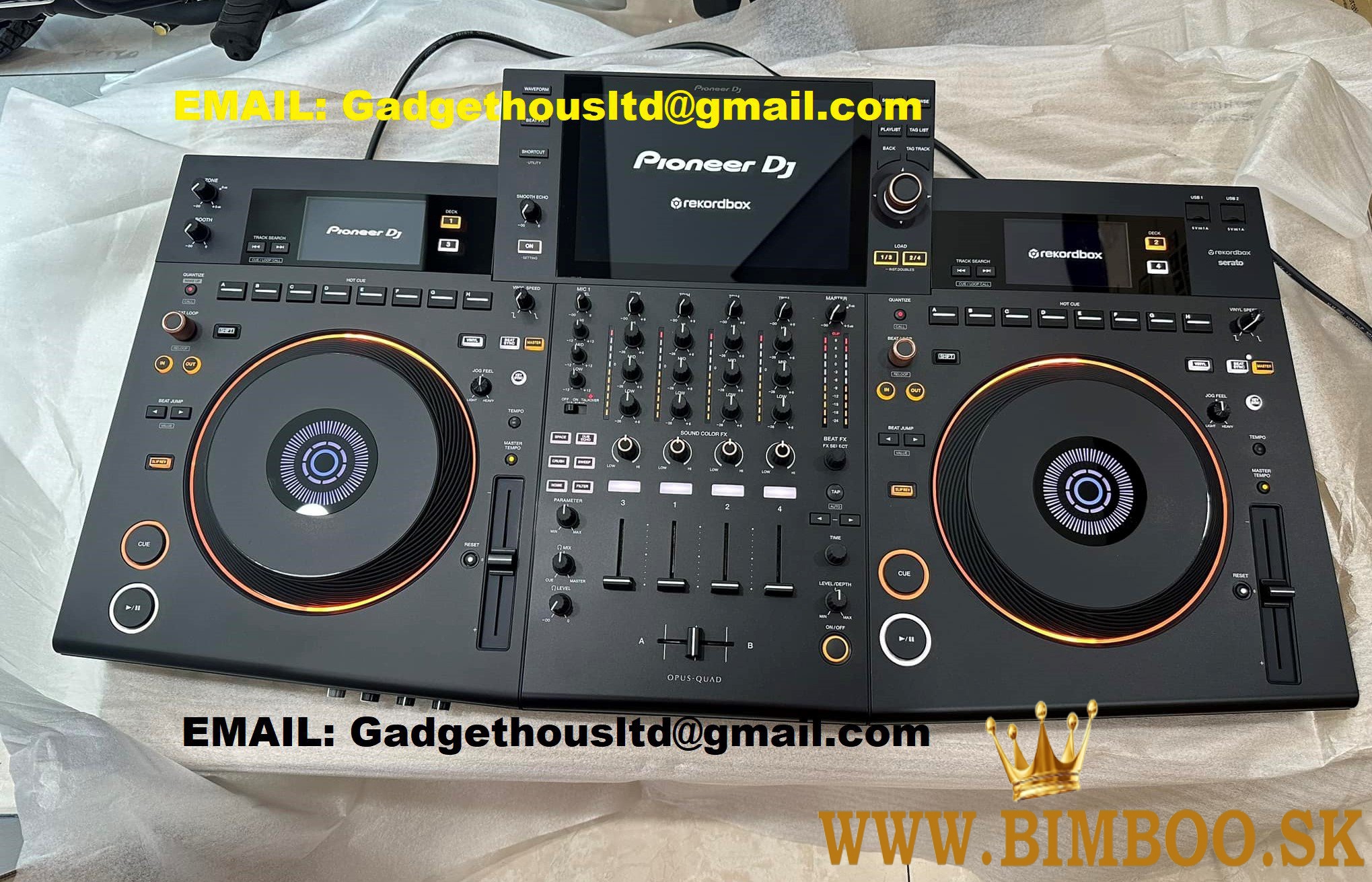 Pioneer DJ XDJ-RX3, Pioneer XDJ-XZ, Pioneer DJ OPUS-QUAD, Pioneer DDJ-FLX10 DJ-Controller