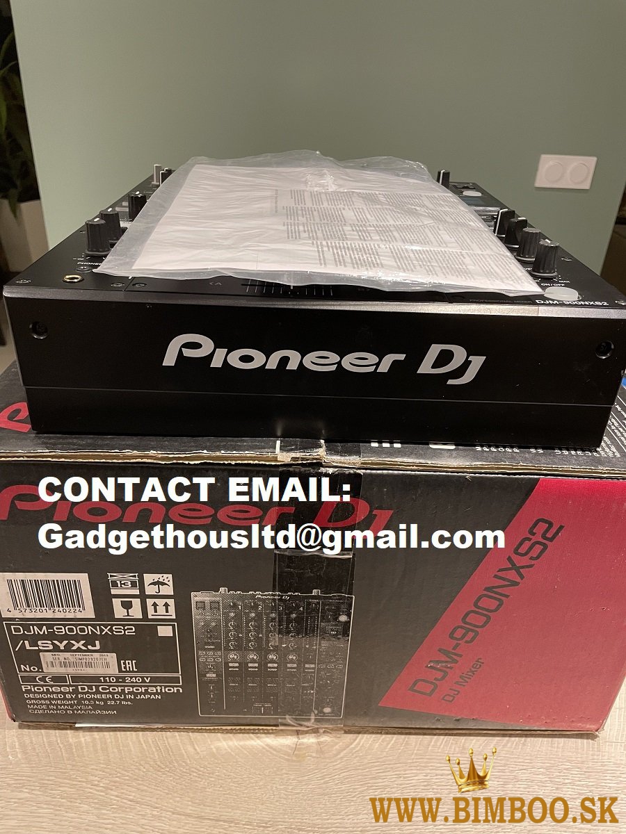 2x Pioneer CDJ-2000NXS2 + 1x DJM-900NXS2 DJ Mixer dostupné pro 2600 EUR