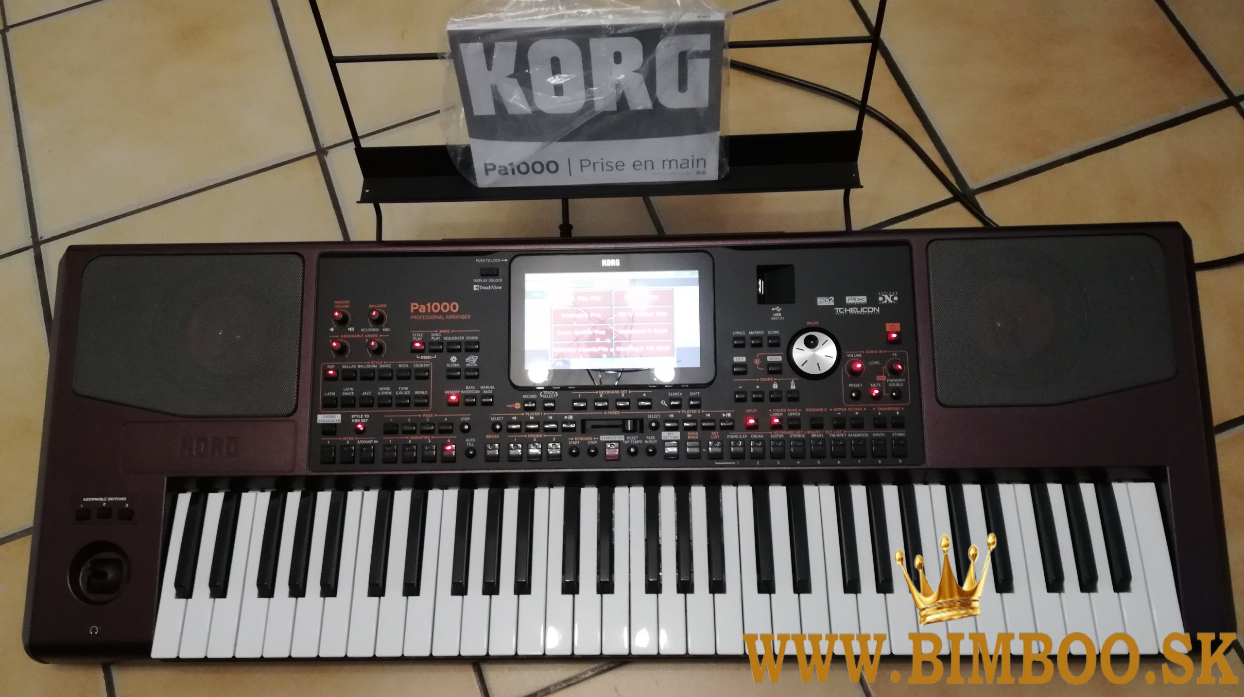Korg Pa5X, Korg Pa4X, Korg PA-1000, Yamaha Genos 76-Key , Yamaha PSR-SX900, Yamaha Montage 8