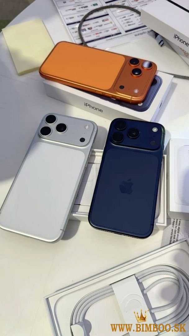 Originál,Apple iPhone 17 Pro Max, iPhone 17 Pro, iPhone 17, iPhone Air, iPhone 16 Pro Max