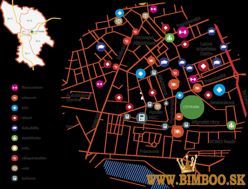 Prenájom 2-izbového bytu – CityPark Ružinov, Plynárenská ul