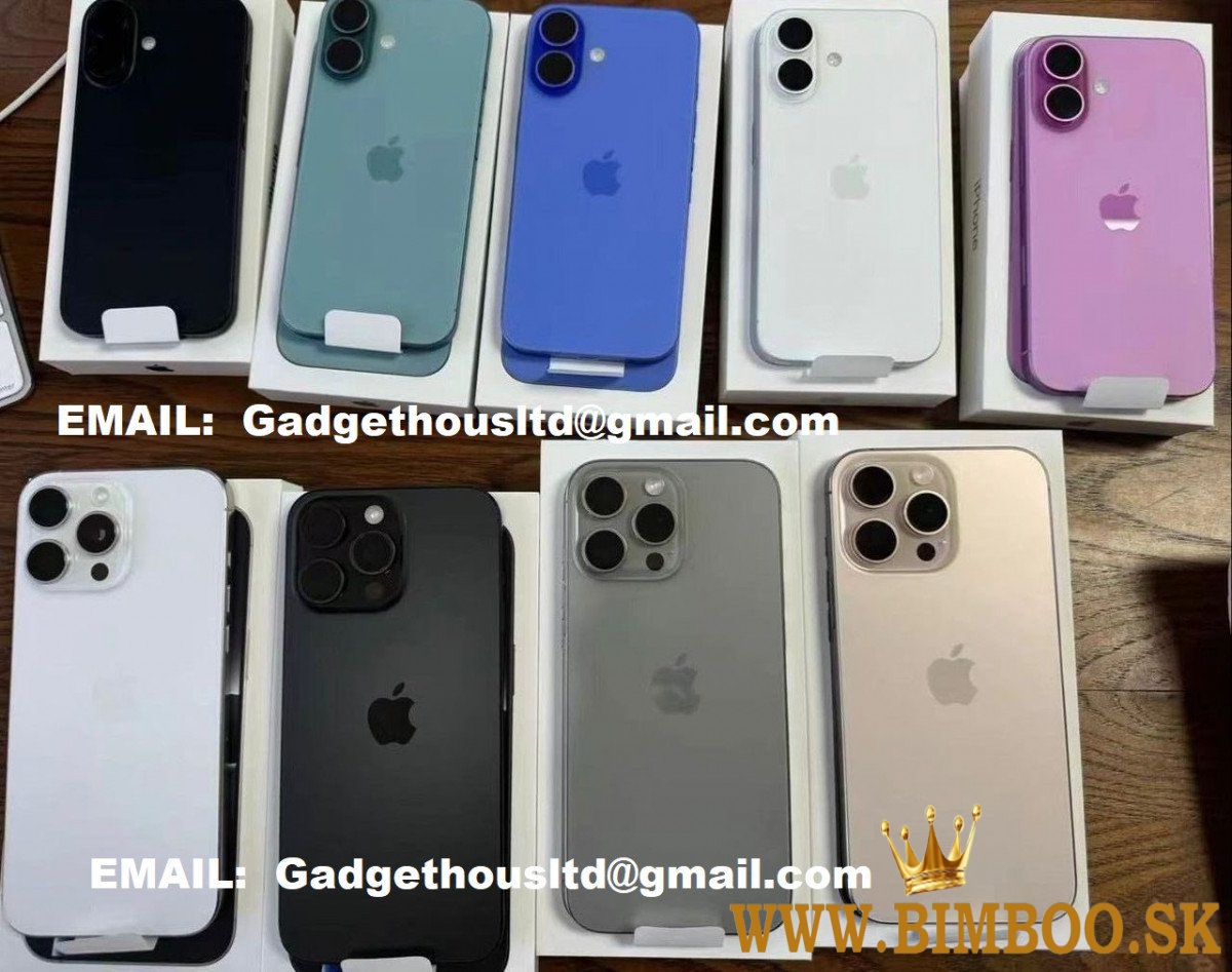 Apple iPhone 16 Pro 128GB = 650 EUR , iPhone 16 Pro Max 256GB = 750 EUR, iPhone 16 128GB = 500 EUR