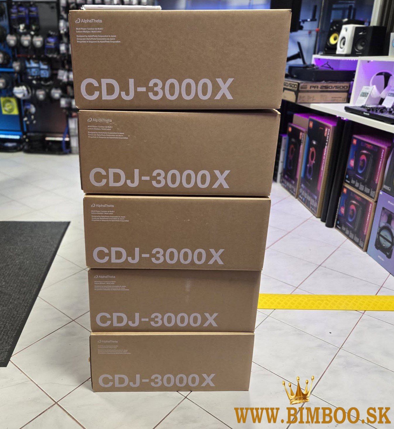 AlphaTheta OMNIS-DUO , AlphaTheta XDJ-AZ,  AlphaTheta DDJ-GRV6, Pioneer OPUS-QUAD, Pioneer XDJ-RX3