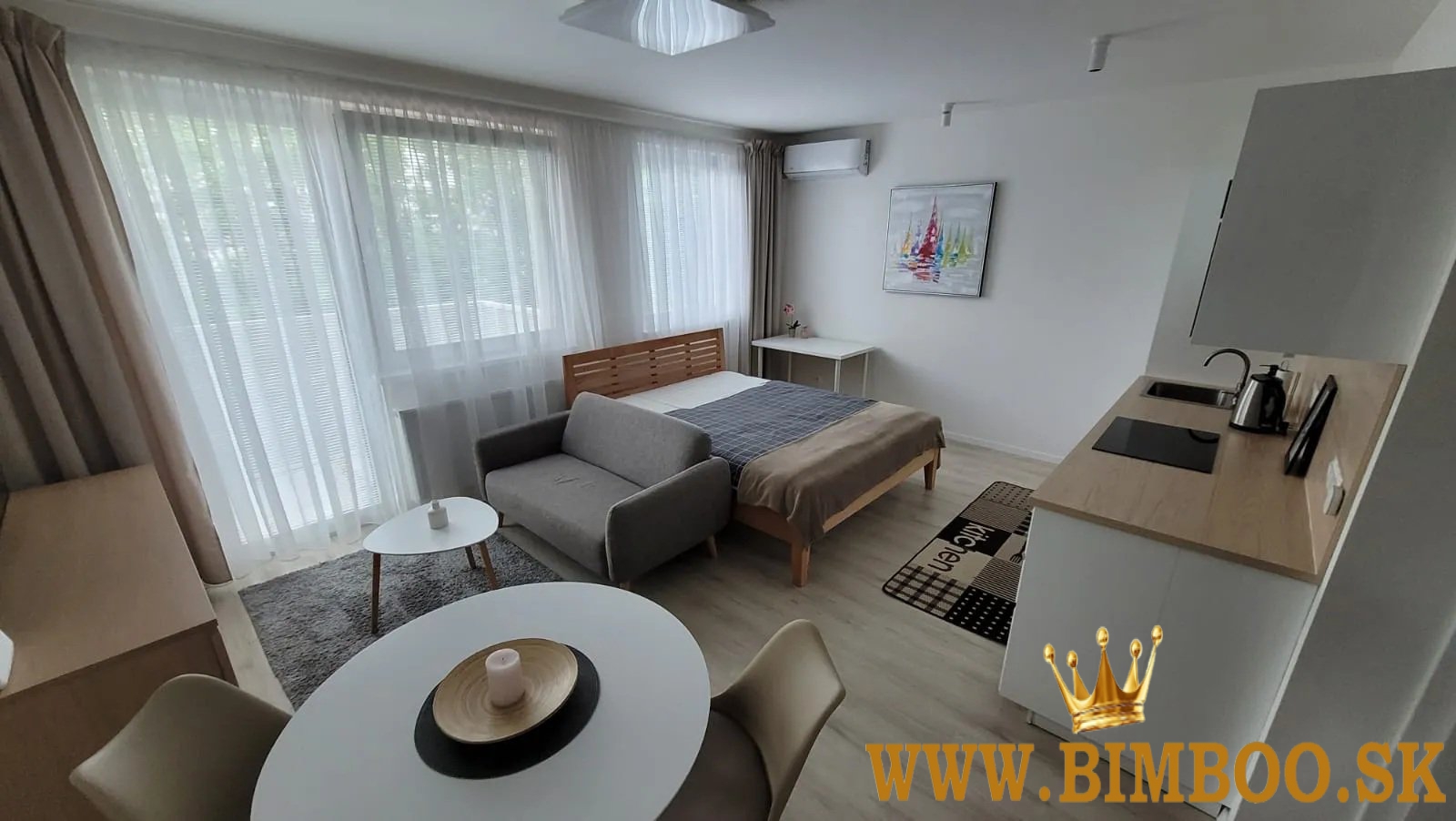  Komfortne zariadený 1-izbový byt – Ovocné sady, Ivanská cesta, 