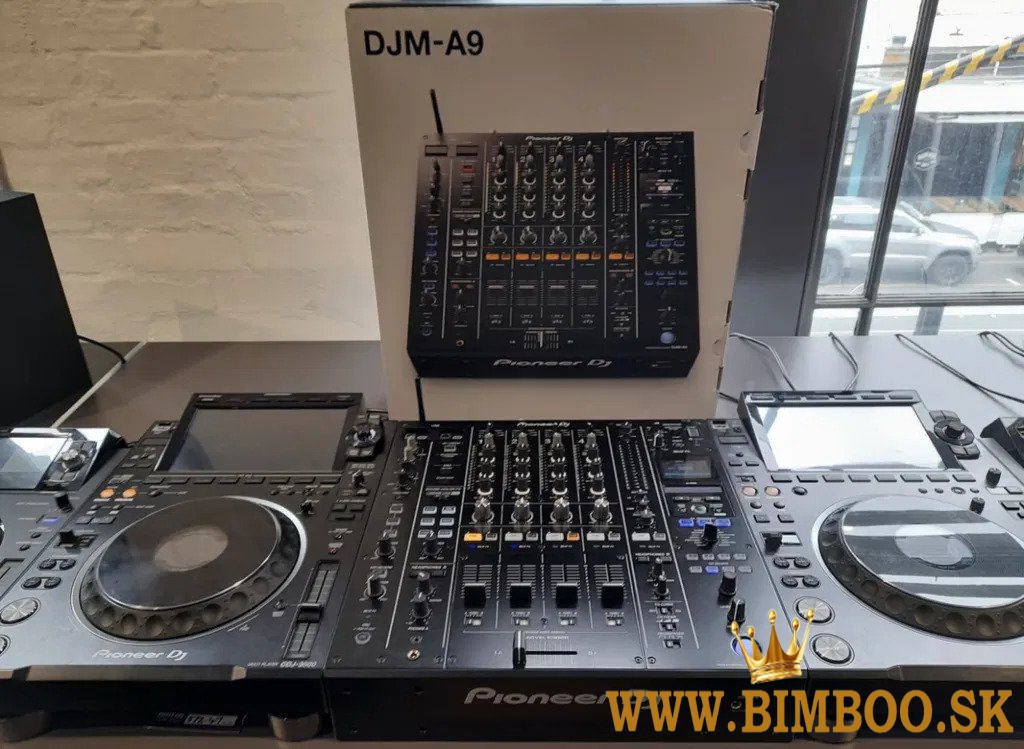 Nový AlphaTheta CDJ-3000X, AlphaTheta Euphonia, Pioneer CDJ-3000, Pioneer DJ DJM-A9, CDJ-2000NXS2