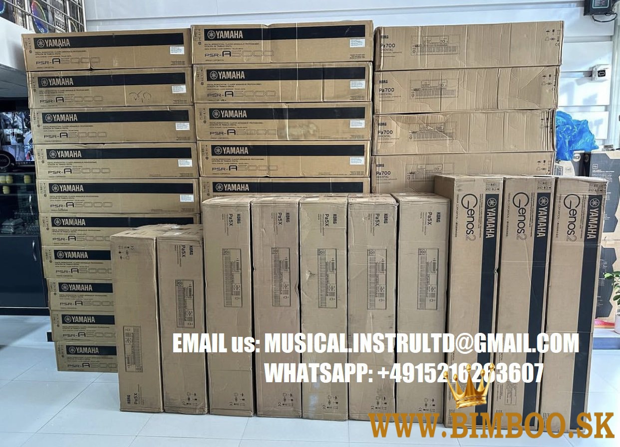 Yamaha Genos2 76 kláves XXL, Yamaha Genos XXL, Yamaha Tyros5, Yamaha MODX8+, Yamaha PSR-SX900/ PSR-A